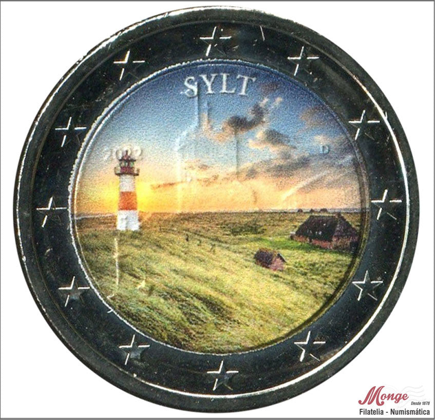 Alemania - Federal - 2022 - Monedas Euros Color - S/C / UNC - 2 € Año 2022 / Sylt