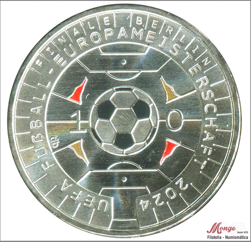 Alemania - Federal - 2024 - Monedas Euros circulación - S/C / UNC - 11 € Año 2024 / Futbol