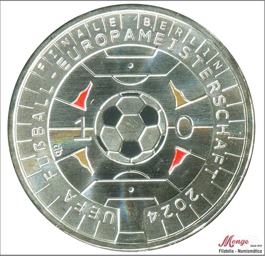 Alemania - Federal - 2024 - Monedas Euros circulación - S/C / UNC - 11 € Año 2024 / Futbol