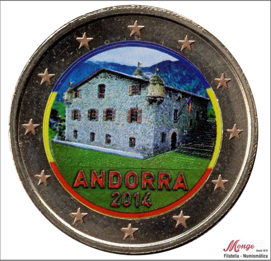 Andorra - 2014 - Monedas Euros Color - S/C / UNC - 1 € Año 2014