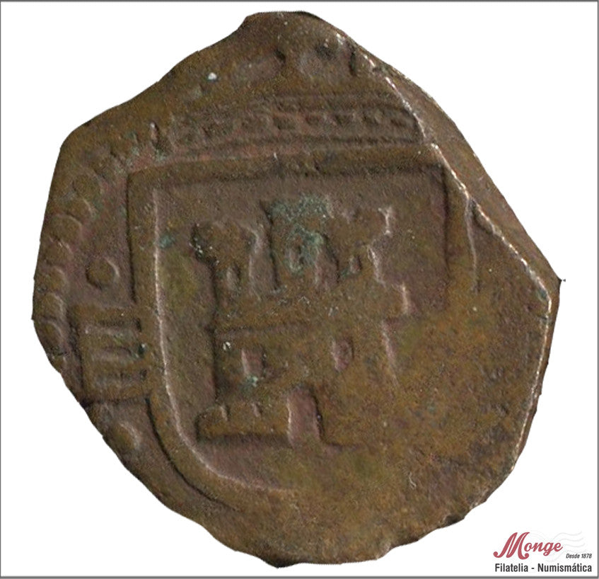 España - 1625 - Felipe IV - Nº JS-F339 - MBC - / VF- - 8 Maravedis 1625 Valladolid