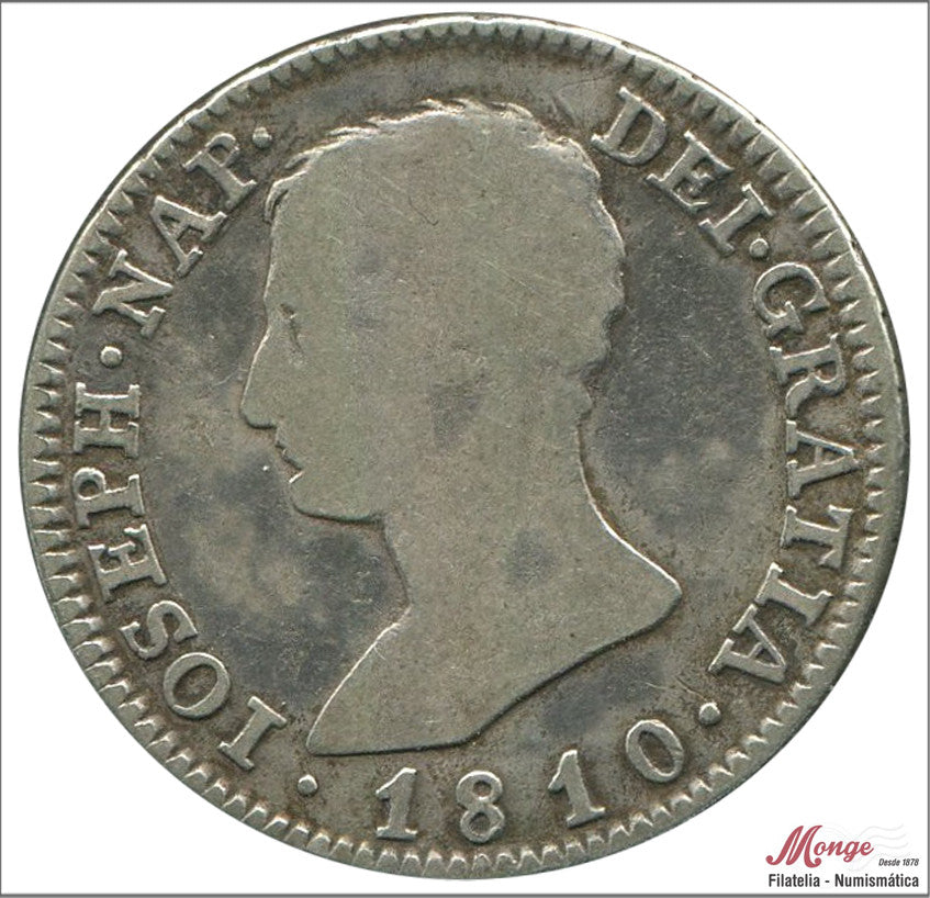 España - 1810 - José Napoleón - Nº 00054 - MBC - / VF- - 4 Reales 1810 AI Madrid Ag