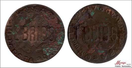 España - 1878 - Alfonso XII - Nº 00018 - MBC - / VF- - 5 centimos / Precioso Trabajo de Buril "Roses - costa Brava" El Bribon