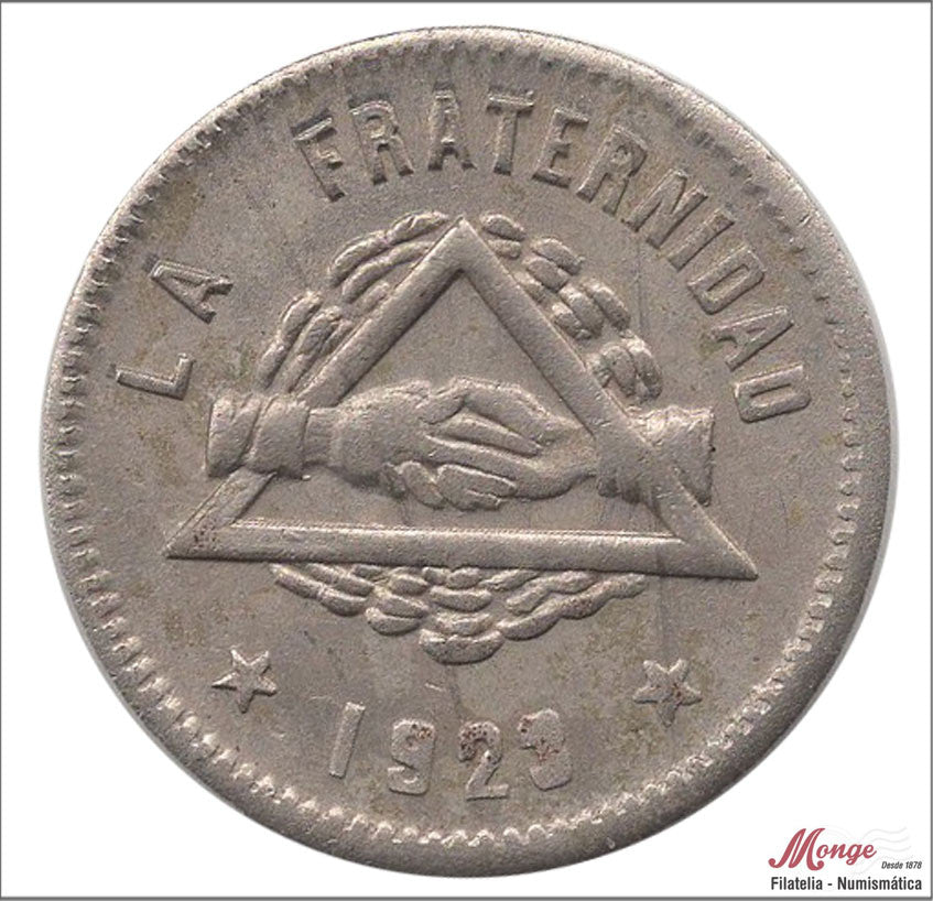 España - 1923 - Cooperativas - Nº AL-1420 - EBC+ / XF+ - 25 centimos/ La Fraternidad-bcn/ niquel