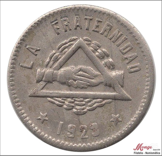 España - 1923 - Cooperativas - Nº AL-1420 - EBC+ / XF+ - 25 centimos/ La Fraternidad-bcn/ niquel