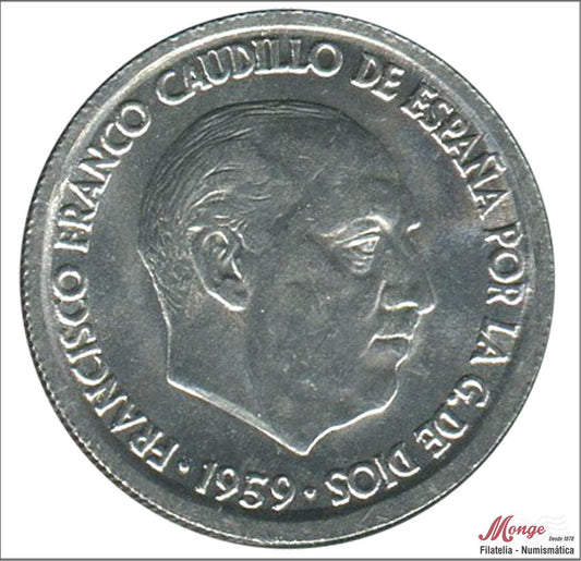 España - 1959 - Franco - Nº 00246 - S/C- aUNC - 10 centimos 1959