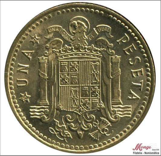 España - 1971 - Franco - Nº 00292 - S/C / UNC - 1 Peseta 1966 (71)