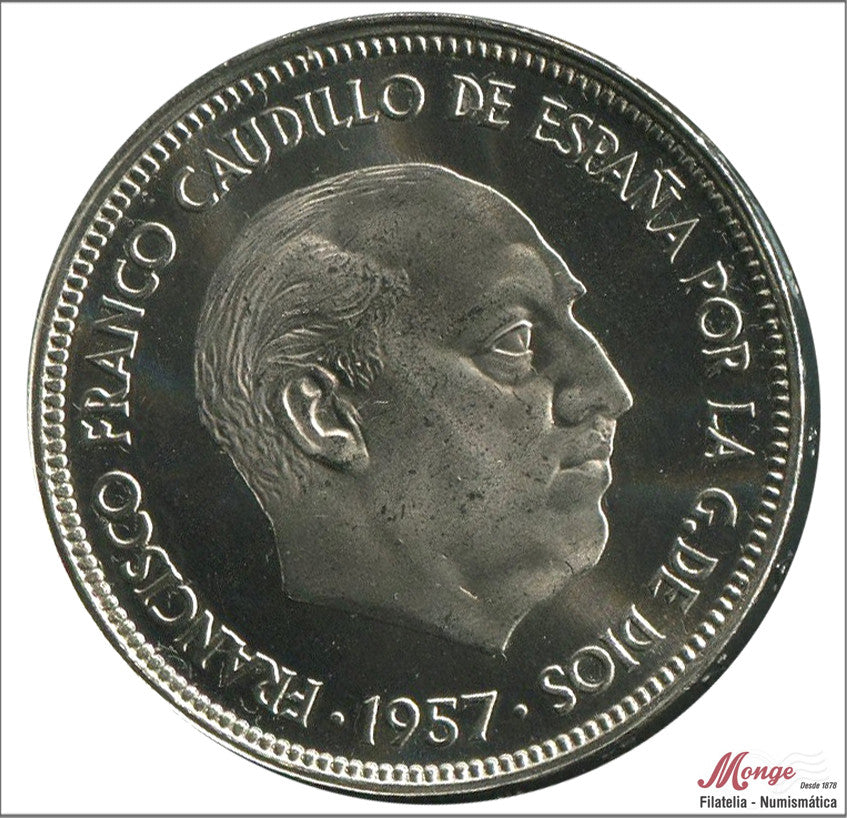 España - 1973 - Franco - Nº 00349 - PROOF - 50 pesetas 1957 (73)