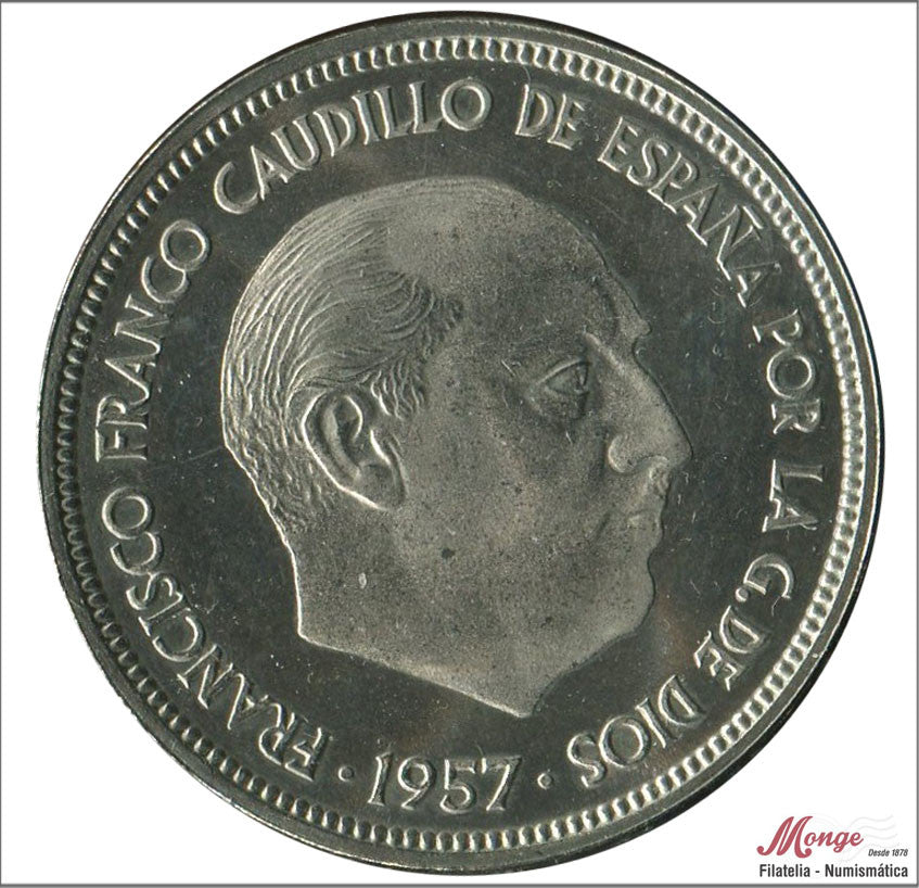 España - 1975 - Franco - Nº 00351 - PROOF - 50 pesetas 1957 (75)