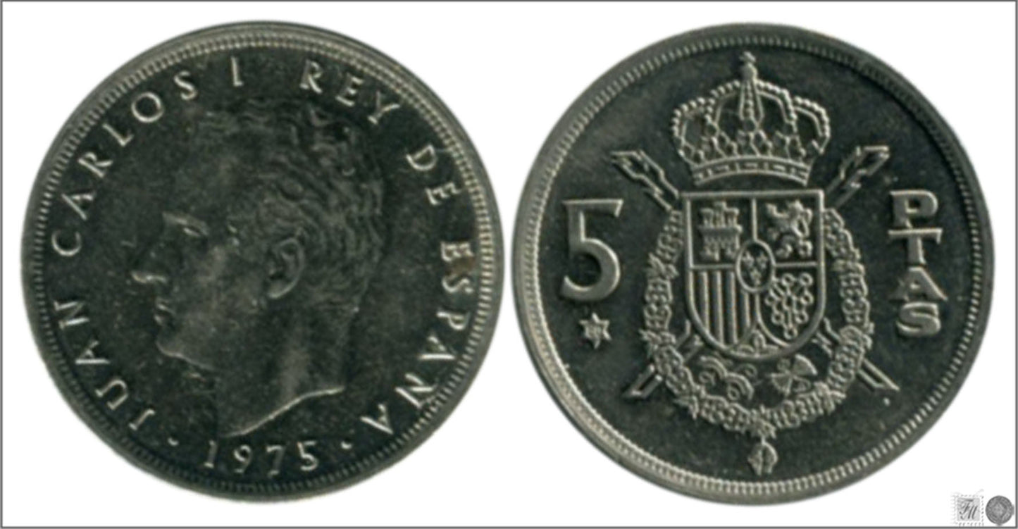 España - 1980 - Juan Carlos I - Nº 00373 - S/C / UNC - 5 ptas 75 (*80)