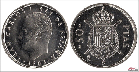 España - 1983 - Juan Carlos I - Nº 00417 - S/C / UNC - 50 ptas 1983 M