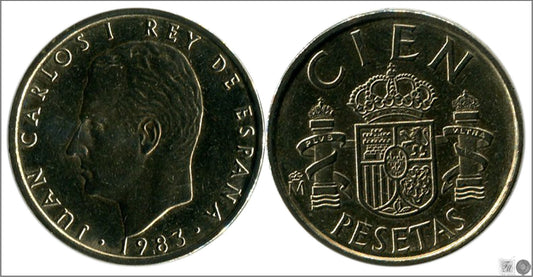 España - 1983 - Juan Carlos I - Nº 00504 - S/C / UNC - 100 ptas 1983