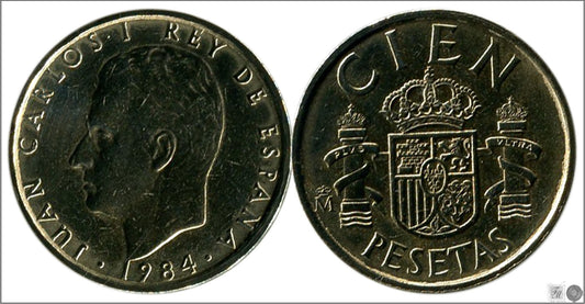 España - 1984 - Juan Carlos I - Nº 00505 - S/C / UNC - 100 ptas 1984