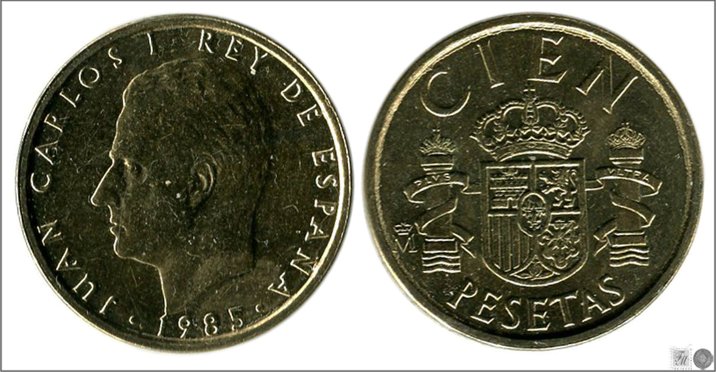 España - 1985 - Juan Carlos I - Nº 00506 - S/C / UNC - 100 ptas 1985