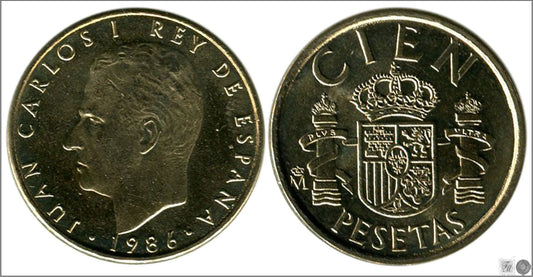 España - 1986 - Juan Carlos I - Nº 00507 - S/C / UNC - 100 ptas 1986