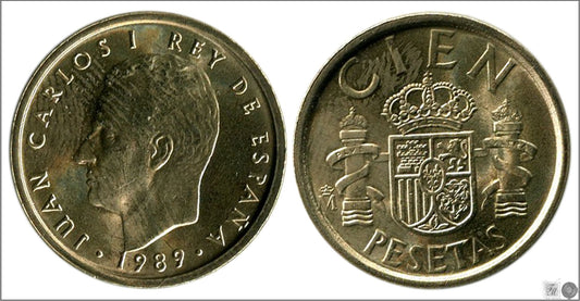 España - 1989 - Juan Carlos I - Nº 00511 - S/C / UNC - 100 ptas 1989