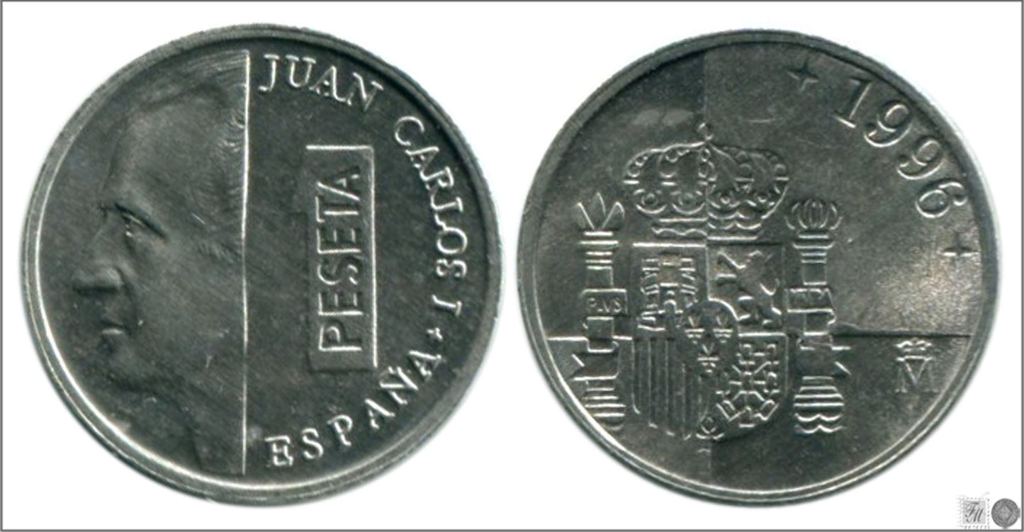 España - 1996 - Juan Carlos I - Nº 00426 - S/C / UNC - 1 pta. 1996