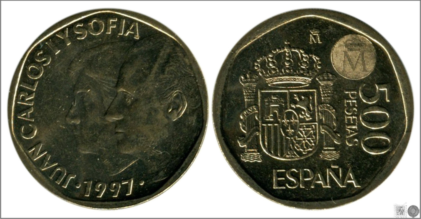 España - 1997 - Juan Carlos I - Nº 00551 - S/C / UNC - 500 ptas 1997