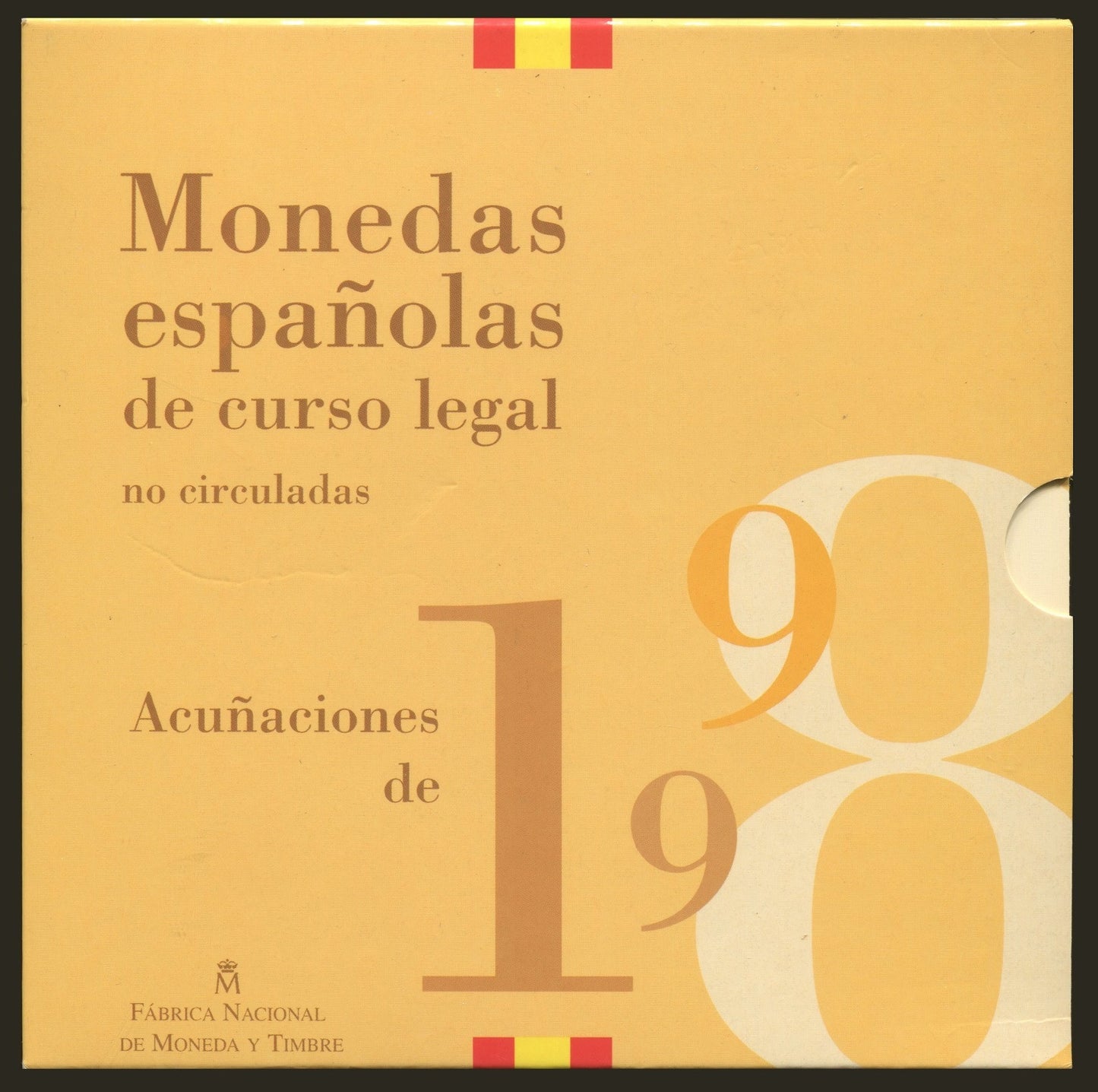 España - 1998 - Juan Carlos I Carteras - Nº 0579 - FDC / MS - Año 1998 8 monedas