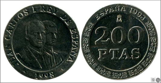 España - 1998 - Juan Carlos I - Nº 00540 - S/C / UNC - 200 ptas 1998