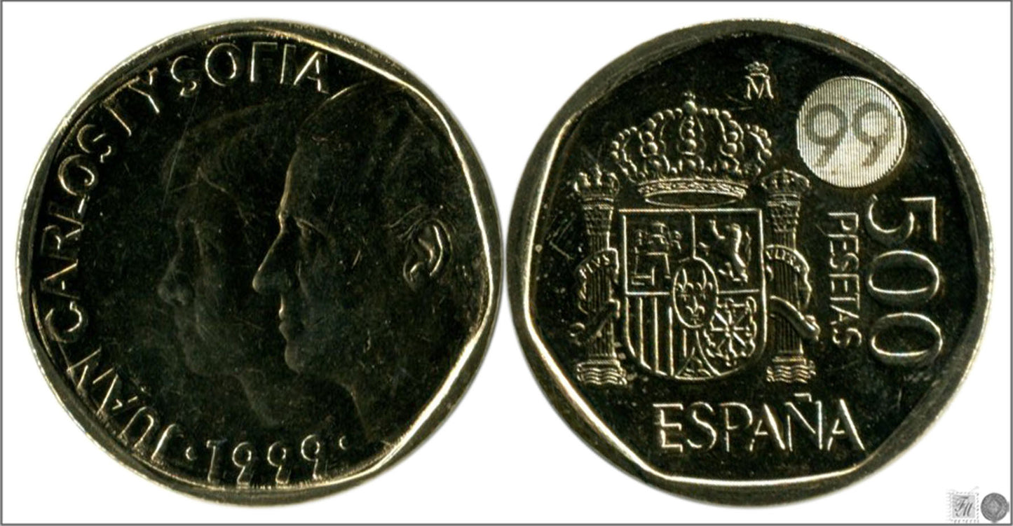 España - 1999 - Juan Carlos I - Nº 00553 - S/C / UNC - 500 ptas 1999