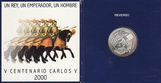 España - 2000 - Juan Carlos I Carteras - Nº 0581a - FDC / MS - 2000 ptas. año 2000 Ag.