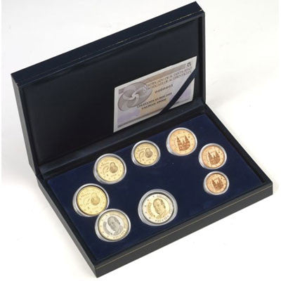 España - 2008 - Monedas Euros en cartera oficial - PROOF - Año 2008 (8 monedas) en estuche