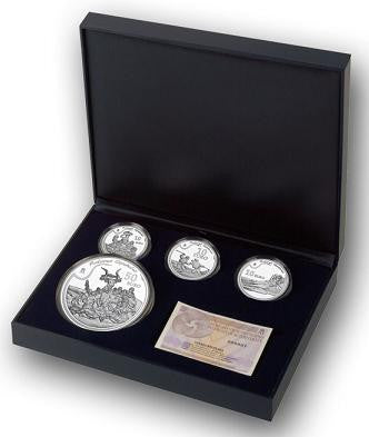 España - 2010 - Conmemorativas FNMT - PROOF - 10 € (3) y 50 € Año 2010 / Goya (4 monedas) / Con estuche