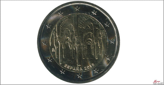 España - 2010 - Monedas Euros circulación - S/C / UNC - 2 € Año 2010 / Mezquita Córdoba