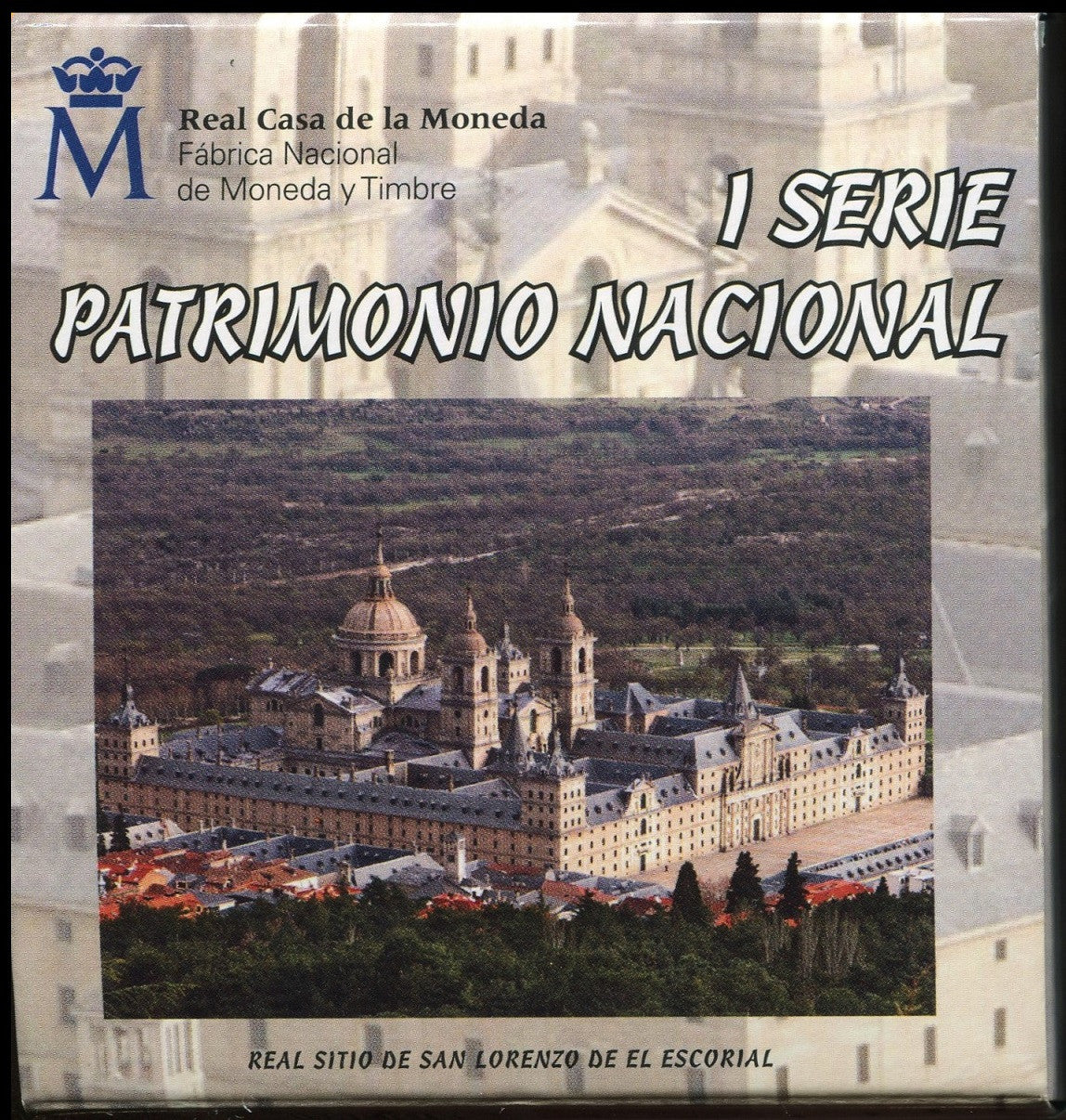 España - 2013 - Conmemorativas FNMT - PROOF - 5 € año 2013 / Patrimonio I serie / El Escorial / plata / En estuche