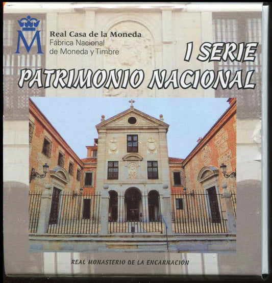 España - 2013 - Conmemorativas FNMT - PROOF - 5 € año 2013 / Patrimonio I serie / Monasterio Encarnación / plata / En estuche