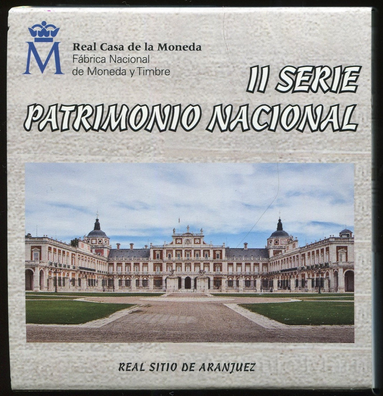 España - 2014 - Conmemorativas FNMT - PROOF - 5 € año 2014 / Patrimonio II serie / Aranjuez / plata / En estuche