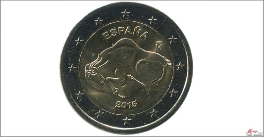 España - 2015 - Monedas Euros circulación - S/C / UNC - 2 € Año 2015 / Altamira