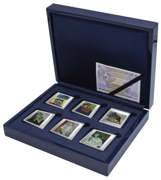 España - 2023 - Conmemorativas FNMT - PROOF - Coleccion Picasso Completa en estuche 6 MONEDAS/ 6 x 10 € / Proof / En estuche