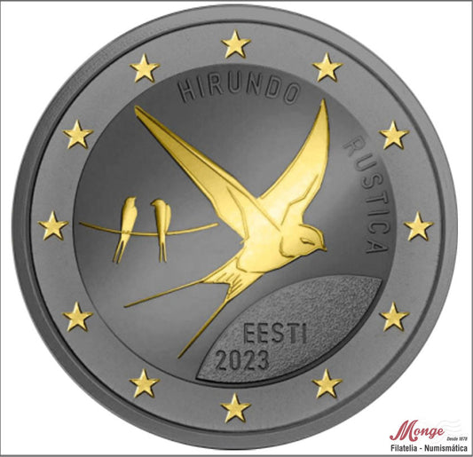 Estonia - 2023 - Monedas Euros Color - S/C / UNC - 2 € Año 2023 / Golondria