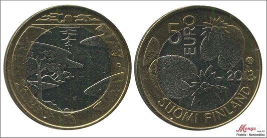 Finlandia - 2013 - Monedas Euros circulación - S/C / UNC - 5 € año 2013 / Verano