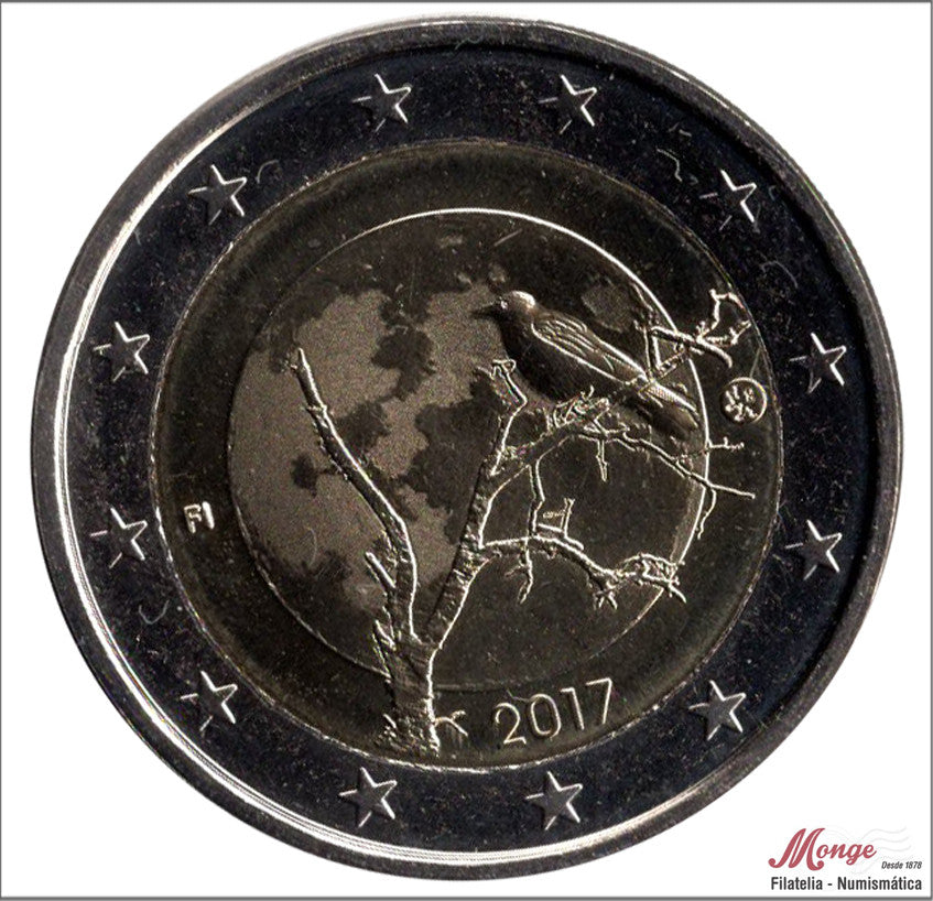 Finlandia - 2017 - Monedas Euros circulación - S/C / UNC - 2 € Año 2017 / Naturaleza