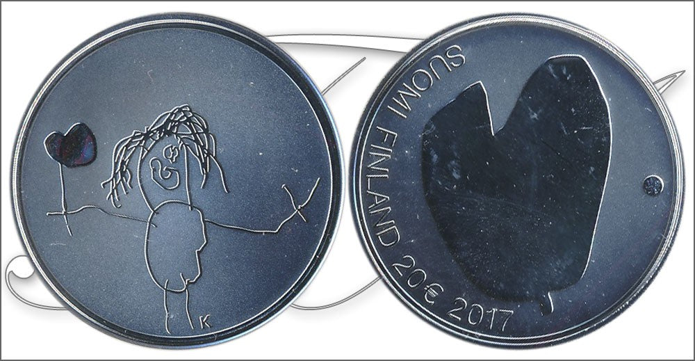 Finlandia - 2017 - Monedas euros en plata - PROOF - 20 € Año 2017 / Aidit Aleksei