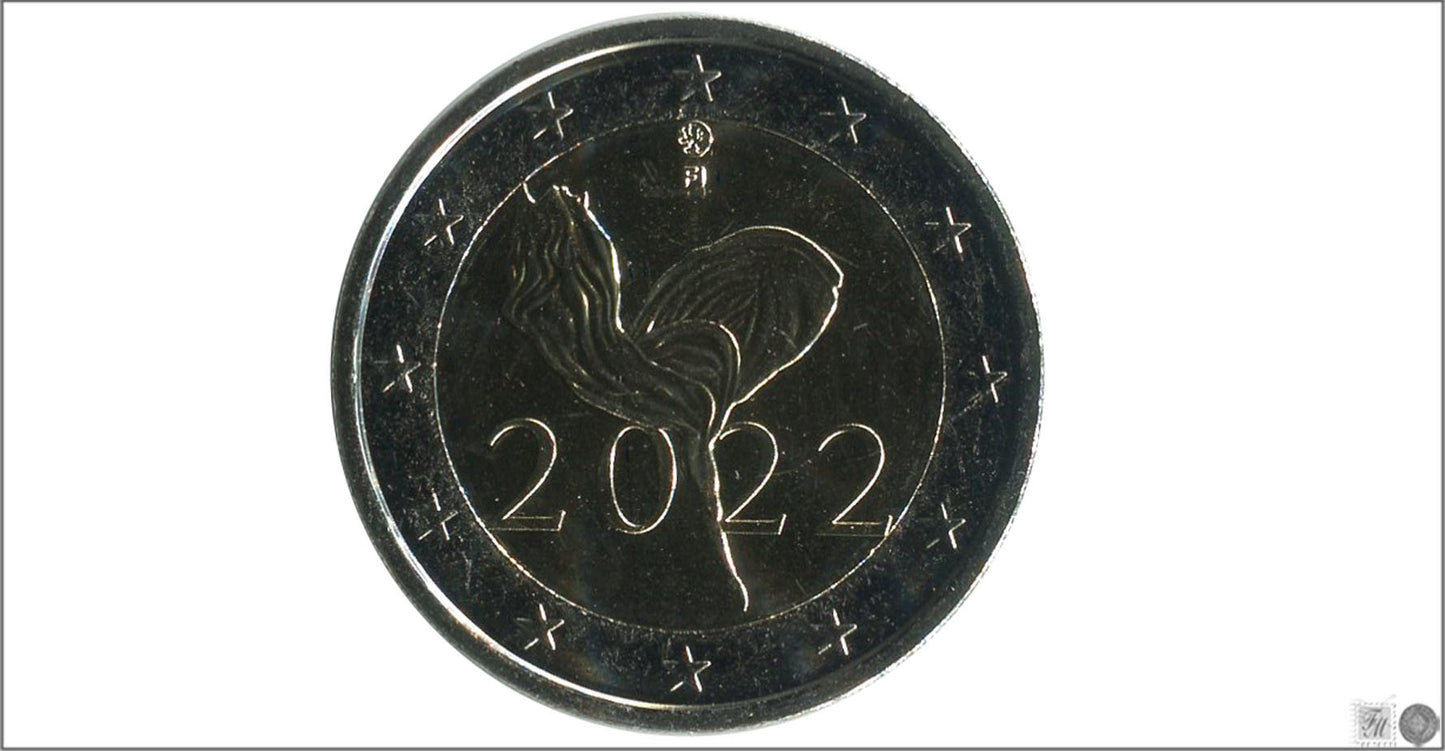 Finlandia - 2022 - Monedas Euros circulación - S/C / UNC - 2 € Año 2022 / 100 Años del Ballet