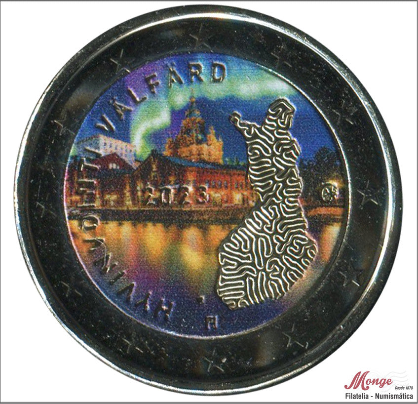 Finlandia - 2023 - Monedas Euros Color - S/C / UNC - 2 € Año 2023 / Servicios sociales y sanitarios