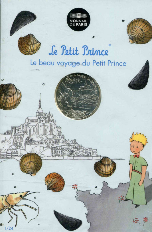 Francia - 2016 - Monedas euros en plata - FDC / MS - 10 € Año 2016 / Le Petit Prince