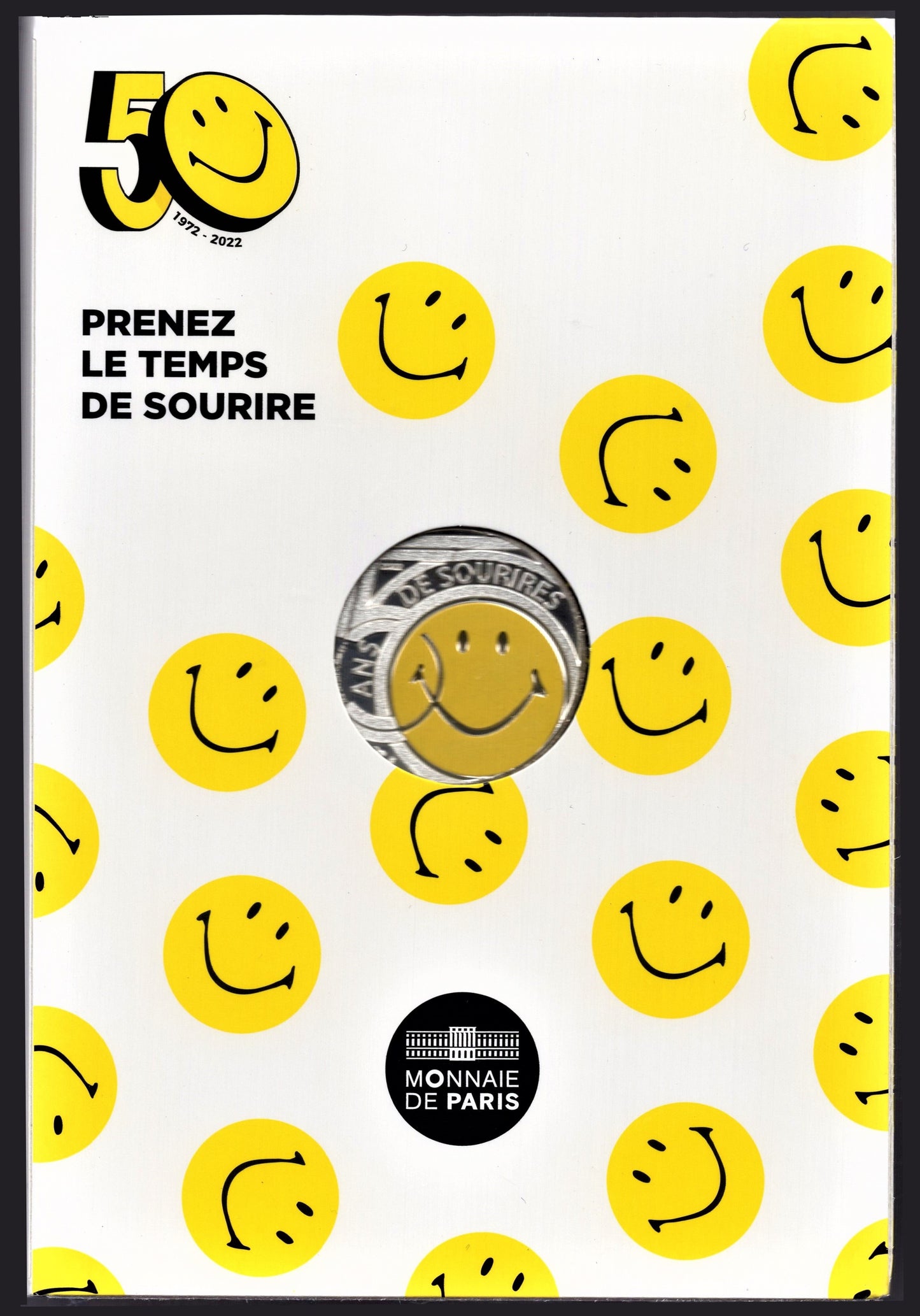 Francia - 2022 - Monedas Euros circulación - S/C / UNC - 10 € Año 2022 / Smiley