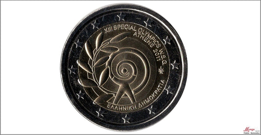 Grecia - 2011 - Monedas Euros circulación - S/C / UNC - 2 € año 2011 / Especial Olimpics Atenas 2011