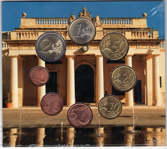 Malta - 2017 - Monedas Euros circulación - FDC / MS - Año 2017 (8 monedas)