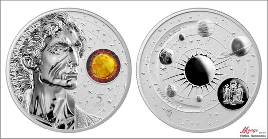 Malta - 2023 - Monedas Euros circulación - Nº N-2023-03 - S/C / UNC - 5 € Año 2023 / Nicolaus Copernicus / 1 Oz