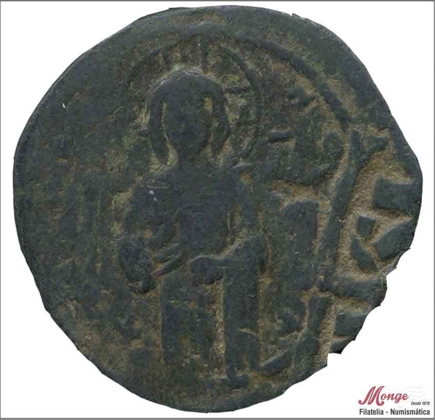 Mundo Antiguo - Bizantinas - MBC - / VF- - Follis anonimo Año 976-1079