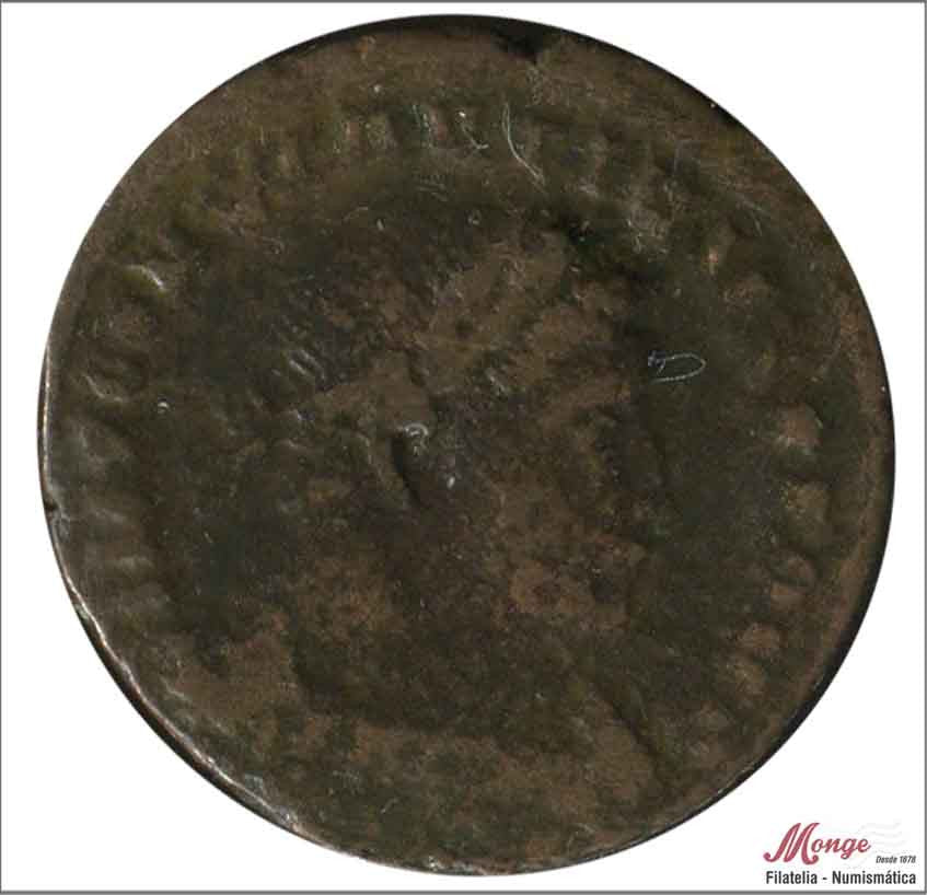 Mundo Antiguo - Imperio Romano - BC / F - Follis / Constantino I 307-337 DC - R/ SOLI INVICTO COMTI TF PLN / Londres 1ª oficina