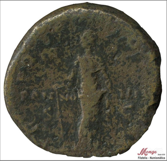 Mundo Antiguo - Imperio Romano - Nº S-03981 - RC / VG - Sestercio. Aelio - R/ PANONIA TR POT COS II PP / Roma 137 dc / 29-30 mm.