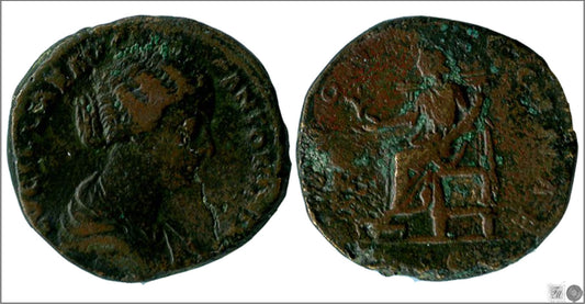 Mundo Antiguo - Imperio Romano - Nº S-05502 - Muy Buena conservación menos - MBC - / VF- - Sestercio. Lucilla 164-169 dcI - R/ I