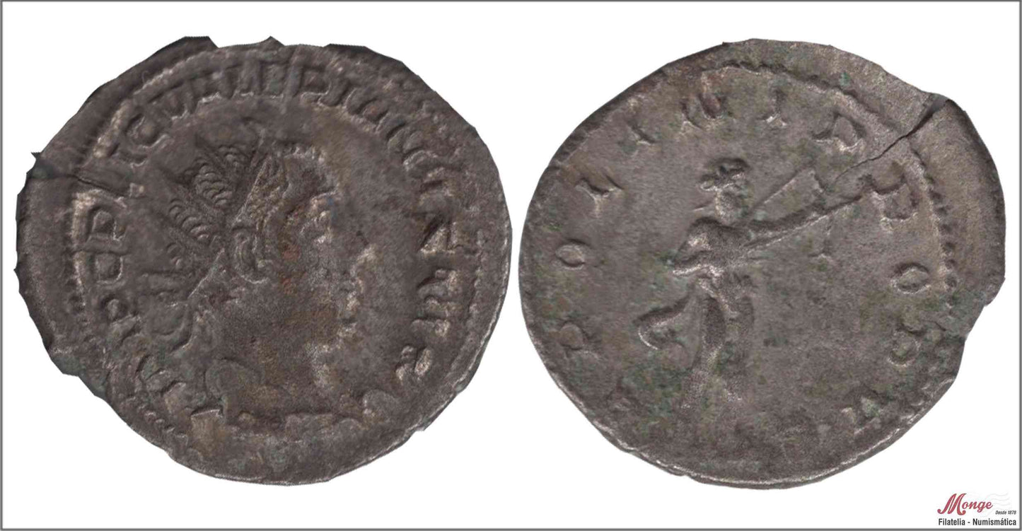 Mundo Antiguo - Imperio Romano - Nº S-09926 - MBC+ / VF+ - Antoniniano Valeriano 253-260 DC - A/ IMP CPLIC VALERIANUS AUG - R/